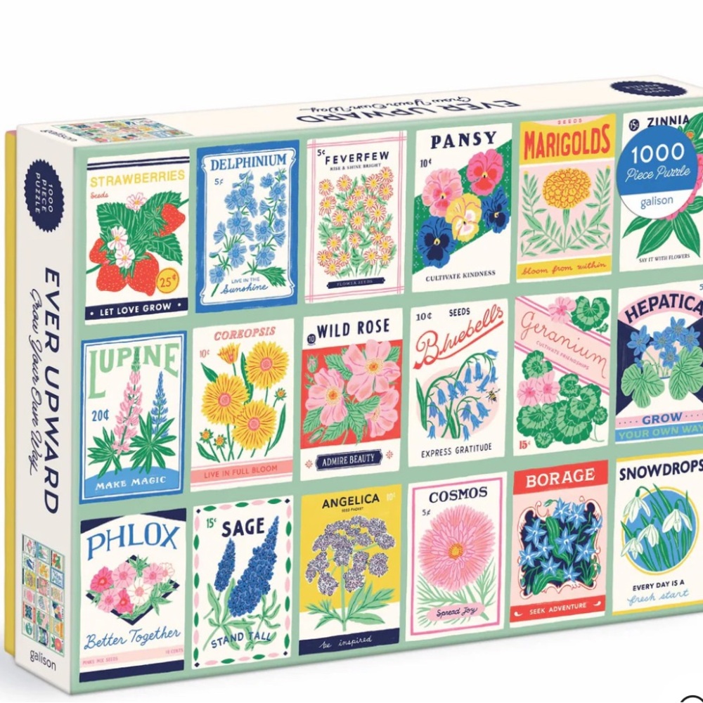 Galison Ever Upward Grow Your Own Way 1000piece Puzzle